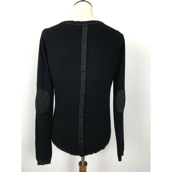 Maison Scotch Elbow Patches Pullover Sweater - Picture 6 of 10